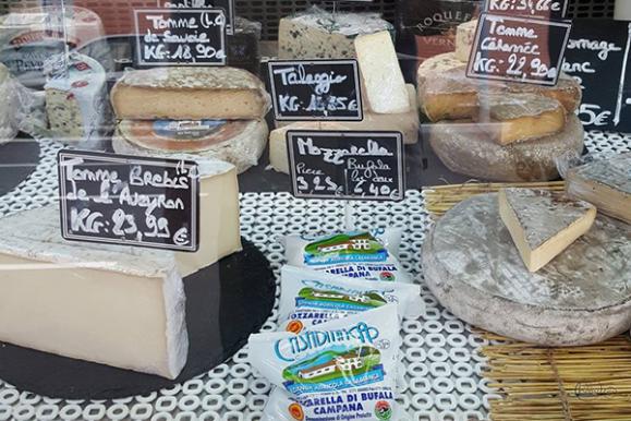 Large choix de fromages 